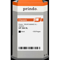 compatibile con HP 364 XL nero  Prindo Classic XL nero Cartuccia d'inchiostro