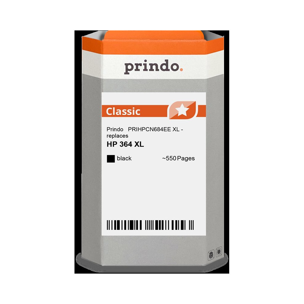 compatibile con HP 364 XL nero  Prindo Classic XL nero Cartuccia d'inchiostro