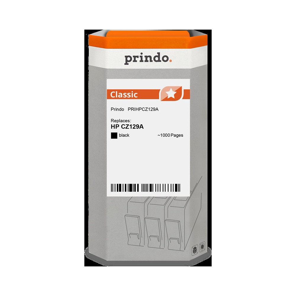 compatibile con HP 711 nero  Prindo Classic nero Cartuccia d'inchiostro