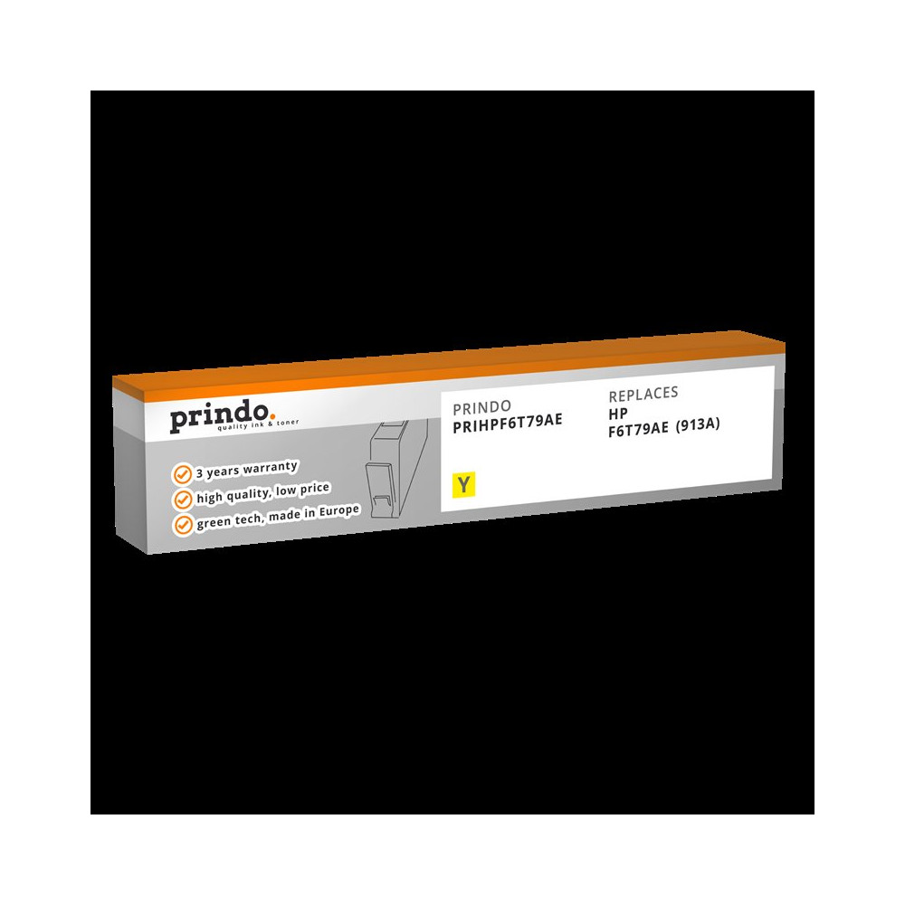 compatibile con HP 913A giallo  Prindo Classic giallo Cartuccia d'inchiostro