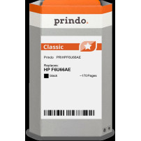 compatibile con HP 302 nero  Prindo Classic nero Cartuccia d'inchiostro