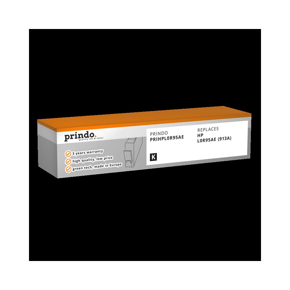 compatibile con HP 913A nero  Prindo Classic nero Cartuccia d'inchiostro