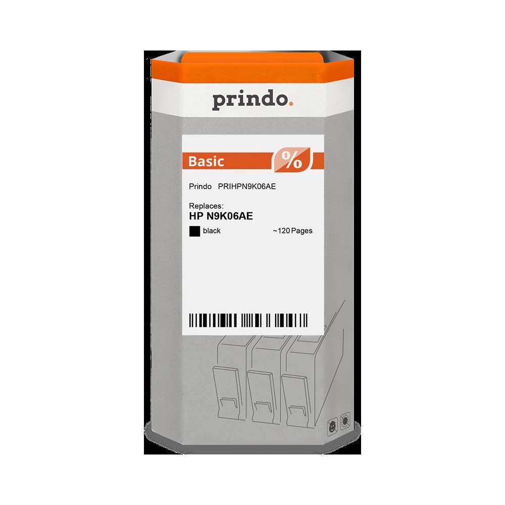 compatibile con HP 304 nero  Prindo Basic nero Cartuccia d'inchiostro
