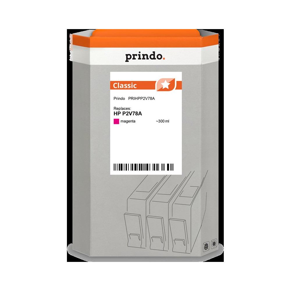 compatibile con HP 746 magenta  Prindo Classic magenta Cartuccia d'inchiostro