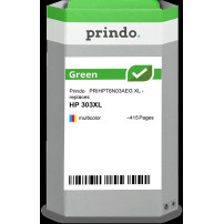 compatibile con HP 303 XL differenti colori  Prindo Green XL differenti colori Cartuccia d'inchiostro