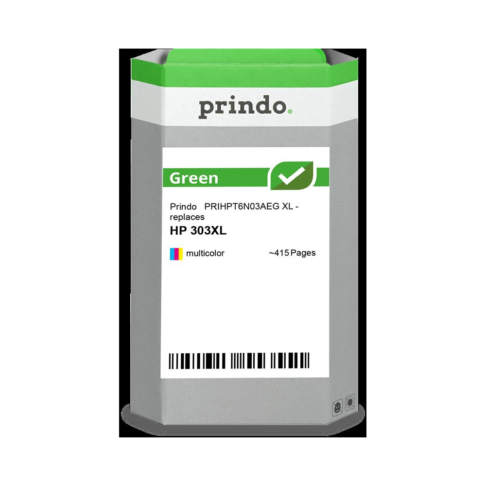 compatibile con HP 303 XL differenti colori  Prindo Green XL differenti colori Cartuccia d'inchiostro