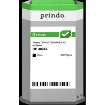 compatibile con HP 303 XL nero  Prindo Green XL nero Cartuccia d'inchiostro