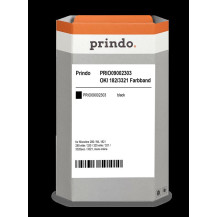 compatibile con OKI 09002303 (182/3321)  Prindo Basic Nastro colorato nero