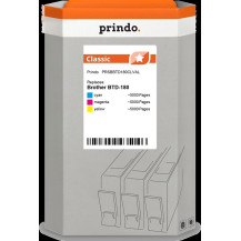 compatibile con Brother BTD-180  Prindo Classic Multipack ciano / magenta / giallo