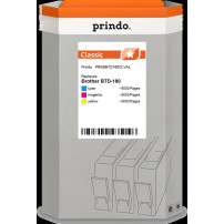 compatibile con Brother BTD-180  Prindo Classic Multipack ciano / magenta / giallo