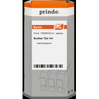 compatibile con Brother TZe-141  Prindo Basic Nastro Nero su trasparente