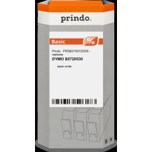compatibile con DYMO 45013 Nastro standard D1 autoadesivo  Prindo Basic Nastro Nero su bianco