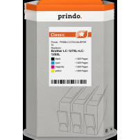 compatibile con Brother LC-127XL+LC-125XL  Prindo Classic XL Multipack nero / ciano / magenta / giallo