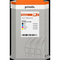 compatibile con Brother LC-421  Prindo Classic Multipack nero / ciano / magenta / giallo
