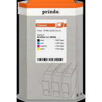 compatibile con Brother LC-422XL  Prindo Classic XL Multipack nero / ciano / magenta / giallo