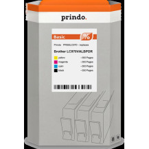 Prindo Basic Multipack nero / ciano / magenta / giallo