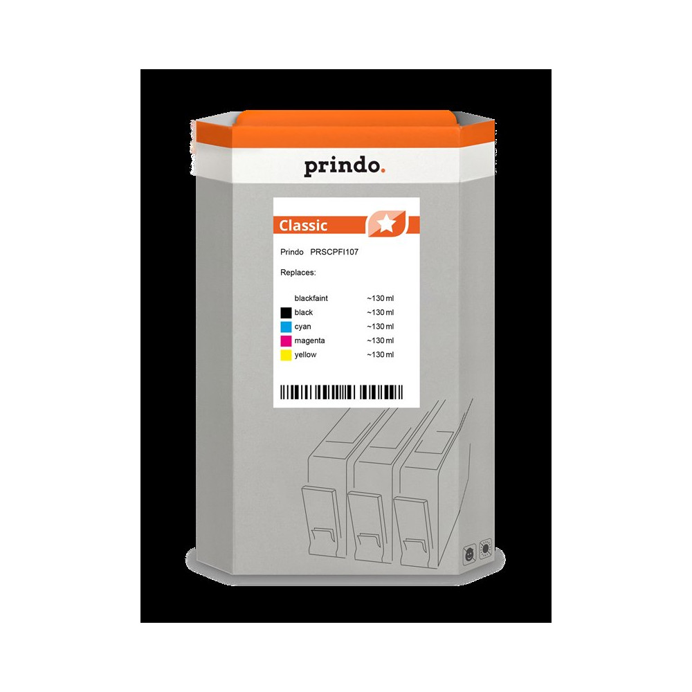 Prindo Classic Multipack Nero (opaco) / nero / ciano / magenta / giallo