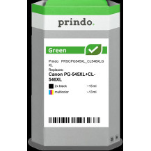 compatibile con Canon PG-545XL+CL-546XL  Prindo Green XL Multipack nero / differenti colori