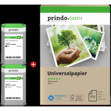 Prindo Green XL nero / differenti colori Value Pack