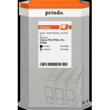 compatibile con Canon PG-575XL+CL-576XL  Prindo Classic XL Multipack nero / differenti colori