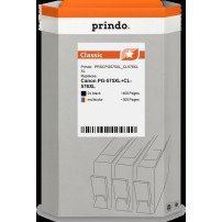 compatibile con Canon PG-575XL+CL-576XL  Prindo Classic XL Multipack nero / differenti colori