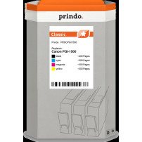 compatibile con Canon PGI-1500  Prindo Classic Multipack nero / ciano / magenta / giallo