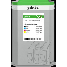 Prindo Green XL Multipack nero / ciano / magenta / giallo