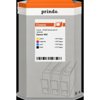 compatibile con Epson 502  Prindo Classic Multipack nero / ciano / magenta / giallo
