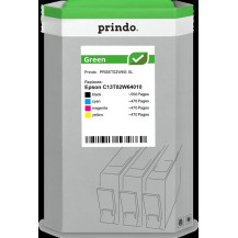 compatibile con Epson 502XL  Prindo Green XL Multipack nero / ciano / magenta / giallo