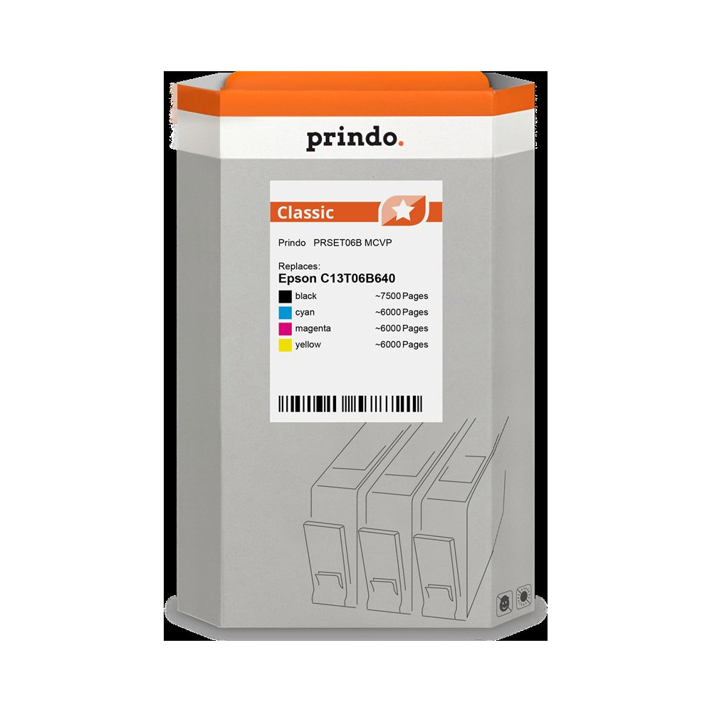 compatibile con Epson 113  Prindo Classic Multipack nero / ciano / magenta / giallo