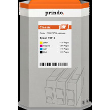 compatibile con Epson T0715  Prindo Classic Multipack nero / ciano / magenta / giallo
