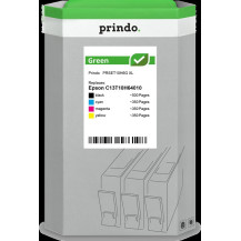 compatibile con Epson 604 XL  Prindo Green XL Multipack nero / ciano / magenta / giallo