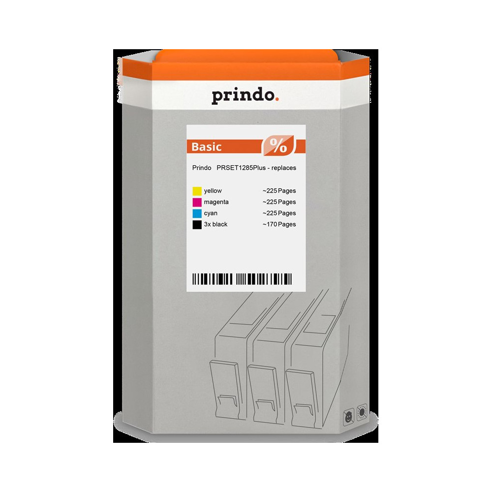 Prindo Basic Multipack nero / ciano / magenta / giallo