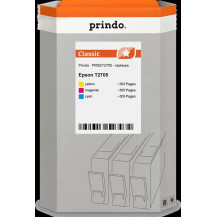 compatibile con Epson 27  Prindo Classic Multipack ciano / magenta / giallo