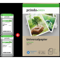 Prindo Green XL nero / differenti colori Value Pack