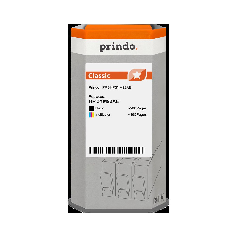 compatibile con HP 303  Prindo Classic Multipack nero / differenti colori