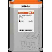compatibile con HP 301  Prindo Classic Multipack nero / nero / differenti colori