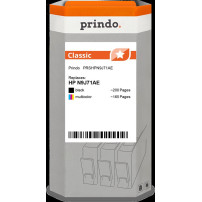 compatibile con HP 62  Prindo Classic Multipack nero / differenti colori