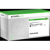 compatibile con Brother TN-2320 TWIN  Prindo Green Multipack nero
