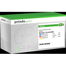 compatibile con Brother TN-241CMY  Prindo Green Multipack ciano / magenta / giallo