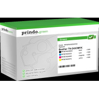 compatibile con Brother TN-243CMYK  Prindo Green Multipack nero / ciano / magenta / giallo