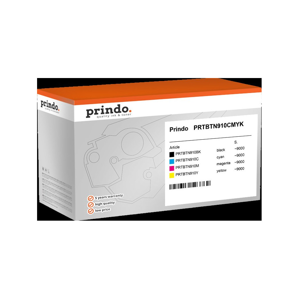 Prindo Classic Multipack nero / ciano / magenta / giallo