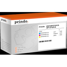 compatibile con HP 126A  Prindo Classic Multipack ciano / magenta / giallo