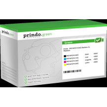 Prindo Green XL nero / ciano / magenta / giallo Value Pack