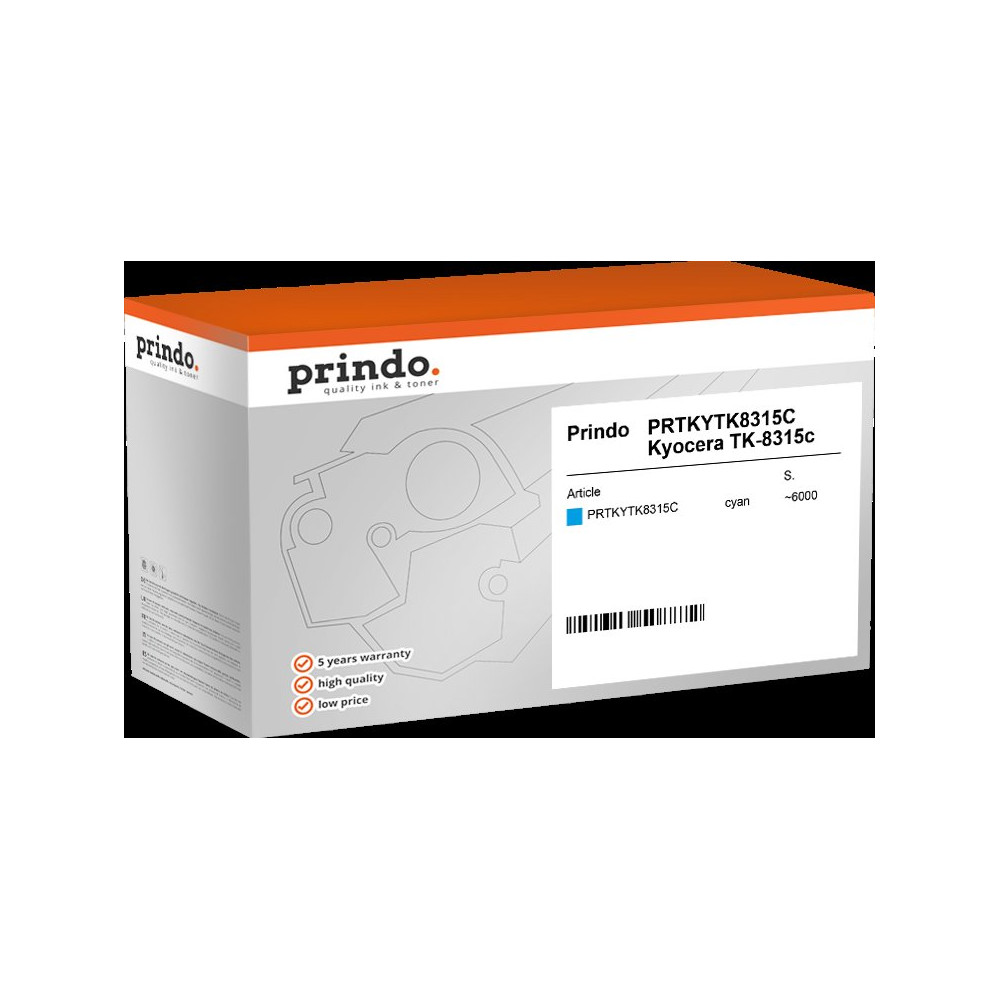 Prindo Classic ciano toner