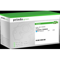 compatibile con Lexmark 71B20C0  Prindo Green ciano toner