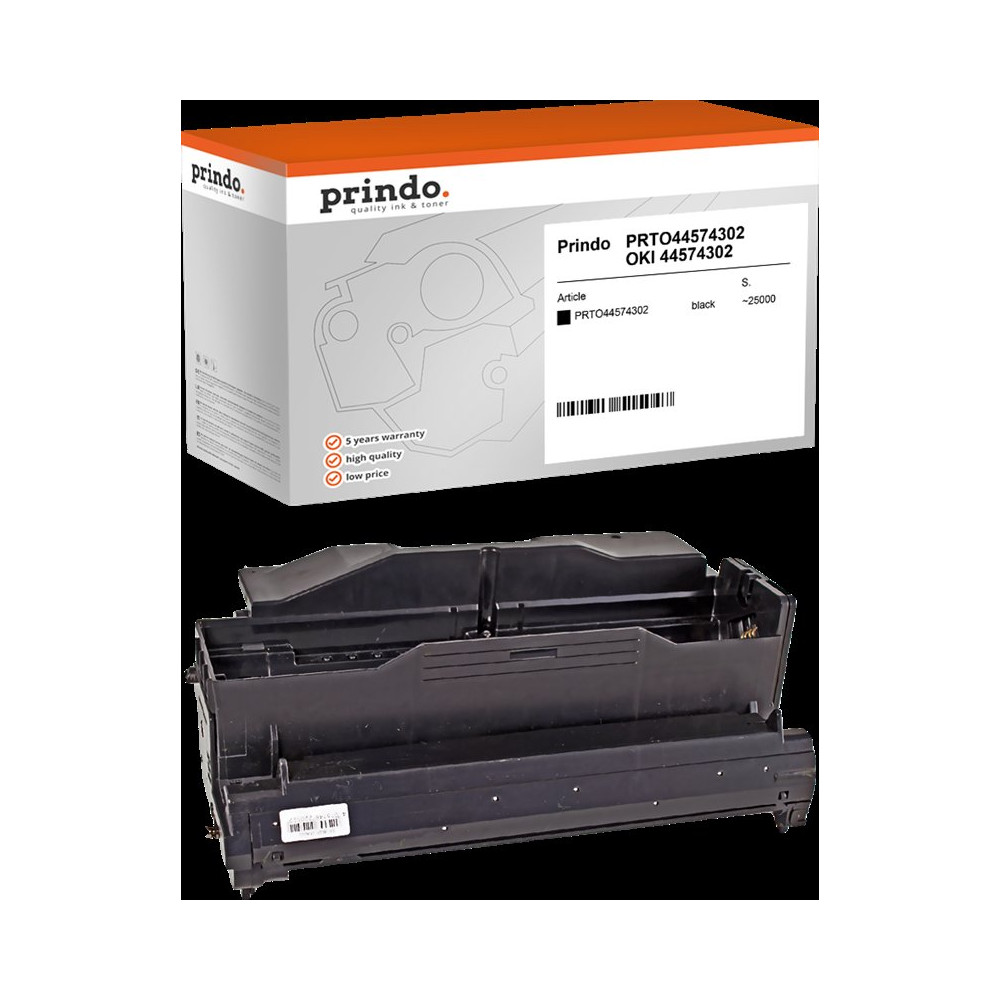 compatibile con OKI 44574302  Prindo Classic Tamburo nero