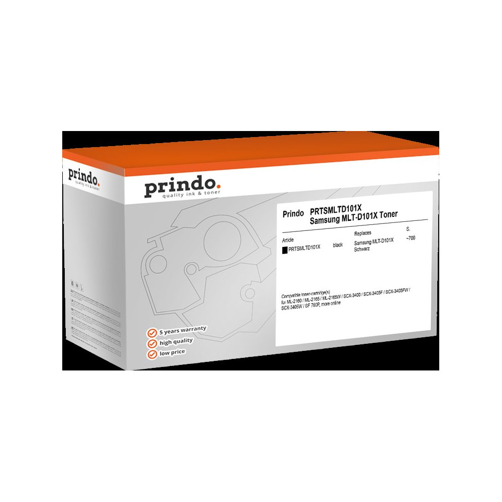 Prindo Classic nero toner