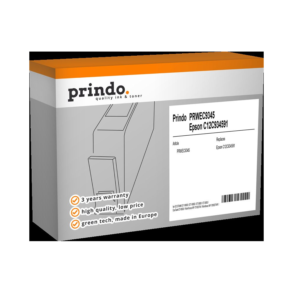 compatibile con Epson C9345 (C12C934591)  Prindo PRWEC9345 unità di manutenzione