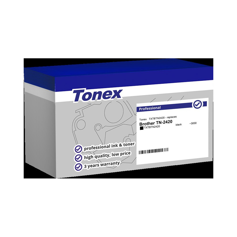 compatibile con Brother TN-2420  Tonex TXTBTN2420 nero toner ()